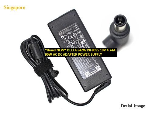 *Brand NEW* DELTA 84ZW19F8095 19V 4.74A 90W AC DC ADAPTER POWER SUPPLY - Click Image to Close